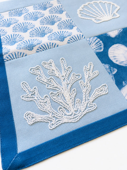 Seashell Patchwork Table Runner