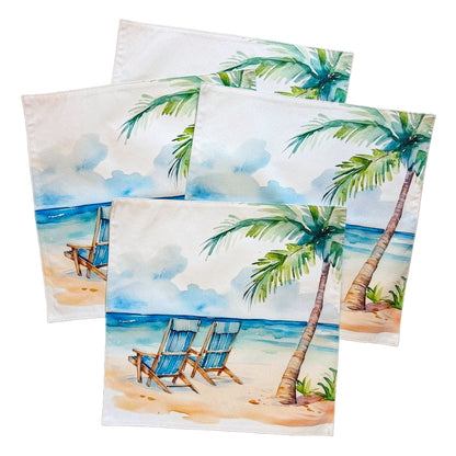 Florida Beach Placemats Set